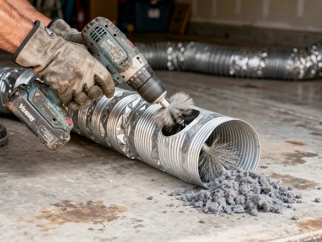 Professional duct cleaning by San Gabriel Dryer Vent Cleaning in San Gabriel