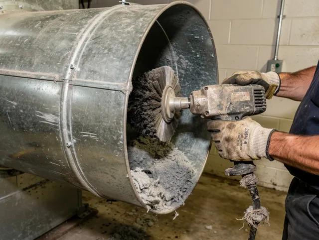 Industrial-grade dryer vent cleaning by San Gabriel Dryer Vent Cleaning in San Gabriel